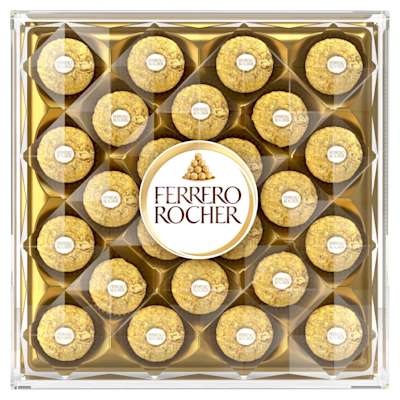 Ferrero Rocher Gift Box of Chocolate 24 Pieces 300g Ferrero Rocher Gift Box of Chocolate 24 Pieces 300g