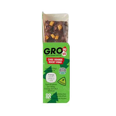 GRO Ho Ho Choc Orange Rocky Road 100g GRO Ho Ho Choc Orange Rocky Road 100g