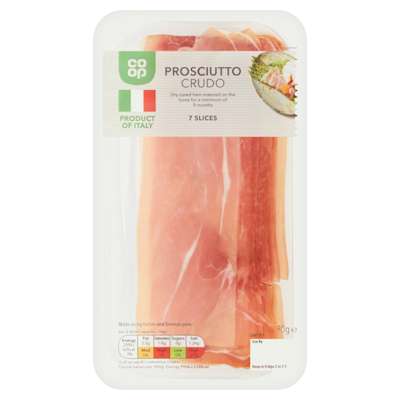 Co-op Prosciutto Crudo 90g Co-op Prosciutto Crudo 90g