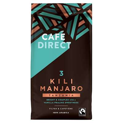 Cafe Direct Kilimanjaro Roast and Ground Coffee 227g Cafe Direct Kilimanjaro Roast and Ground Coffee 227g