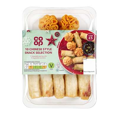 Co-op Vegan Oriental Selection 180g Co-op Vegan Oriental Selection 180g