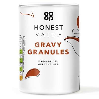 Co-op Honest Value Gravy Granules 170g Co-op Honest Value Gravy Granules 170g