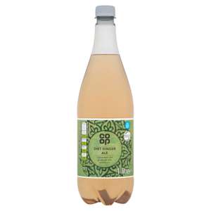 Co-op Diet Ginger Ale 1ltr Co-op Diet Ginger Ale 1ltr