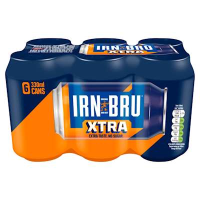 Irn Bru Xtra 6x330ml Irn Bru Xtra 6x330ml