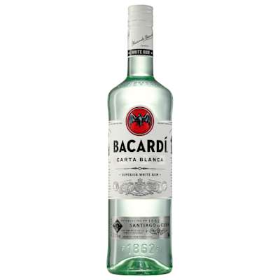 Bacardi Carta Blanca Superior White Rum 70cl Bacardi Carta Blanca Superior White Rum 70cl