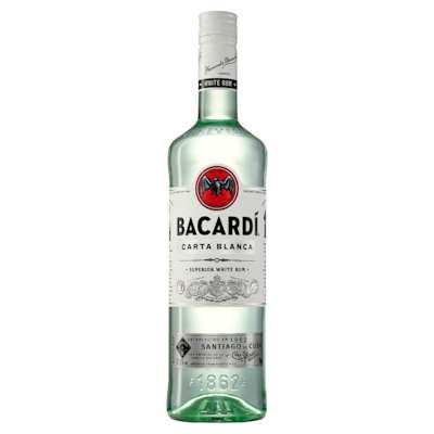 Bacardi Carta Blanca Superior White Rum 70cl Bacardi Carta Blanca Superior White Rum 70cl