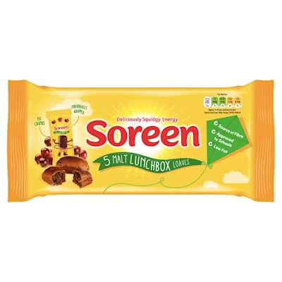 Soreen Malt Lunchbox Loaves 150g Soreen Malt Lunchbox Loaves 150g