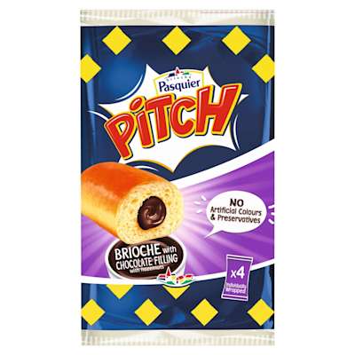 Brioche Pasquier Pitch Chocolate Filled 4pk Brioche Pasquier Pitch Chocolate Filled 4pk