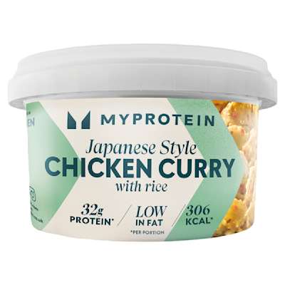Myprotein Japanese Style Chicken Curry with Rice 325g Myprotein Japanese Style Chicken Curry with Rice 325g