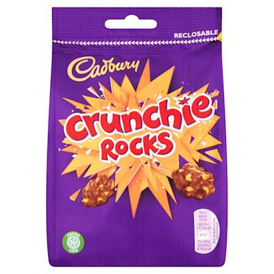 Cadbury Crunchie Rocks Bag 110g