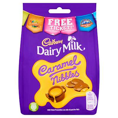 Cadbury Caramel Nibbles 120g Cadbury Caramel Nibbles 120g