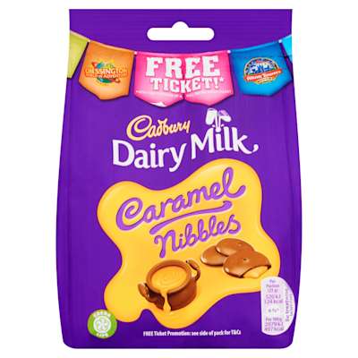 Cadbury Caramel Nibbles 120g Cadbury Caramel Nibbles 120g