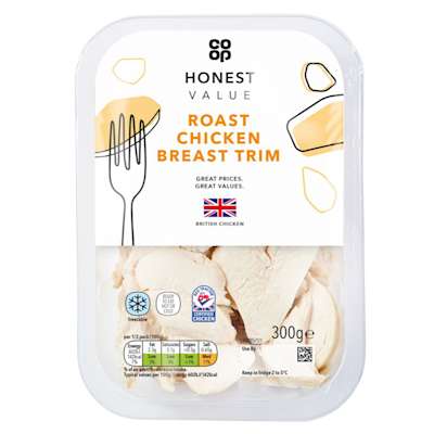 Co-op Honest Value Chicken Breast Trim Pack Co-op Honest Value Chicken Breast Trim Pack