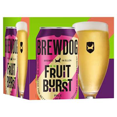 Brewdog Fruit Burst Pale Ale 4x330ml Brewdog Fruit Burst Pale Ale 4x330ml