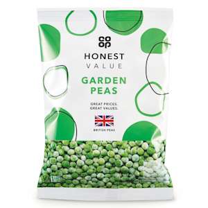Co-op Honest Value Garden Peas 907g Co-op Honest Value Garden Peas 907g