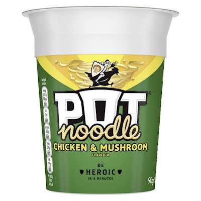 Pot Noodle Chicken & Mushroom 90g Pot Noodle Chicken & Mushroom 90g