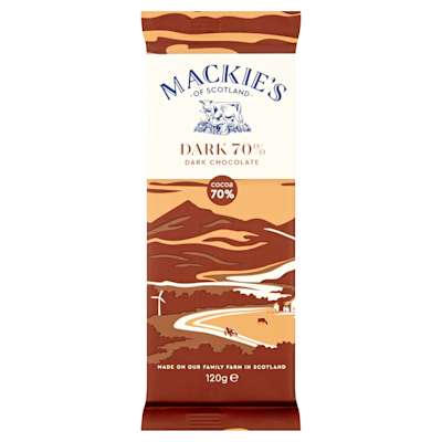 Mackies Dark Chocolate 120g Mackies Dark Chocolate 120g