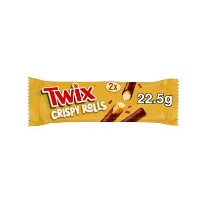 Twix Crispy Rolls 22.5g Twix Crispy Rolls 22.5g