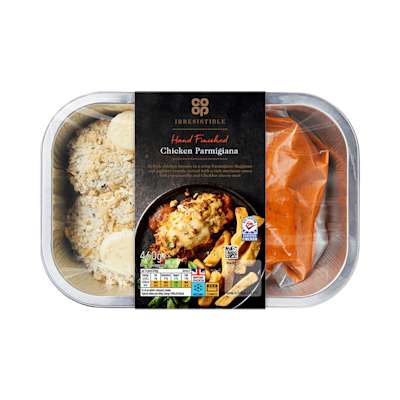Co-op Irresistible Chicken Parmigiana 460g Co-op Irresistible Chicken Parmigiana 460g