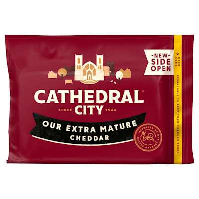 Cathedral City Extra Mature Cheddar 350g Cathedral City Extra Mature Cheddar 350g