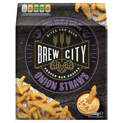 Brew City Onion Straws 150g Brew City Onion Straws 150g