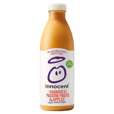 Innocent Mango, Passionfruit & Apple Smoothie 750ml Innocent Mango, Passionfruit & Apple Smoothie 750ml