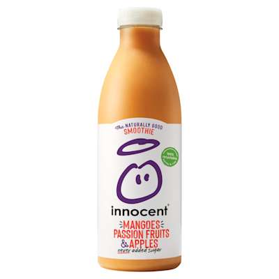 Innocent Mangoes Passion Fruits & Apples Smoothie 750ml Innocent Mangoes Passion Fruits & Apples Smoothie 750ml