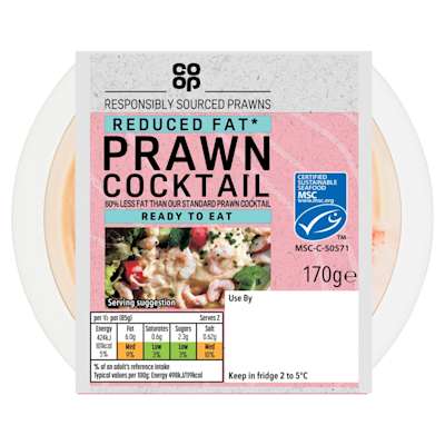 Co-op Reduced Fat Prawn Cocktail 170g Co-op Reduced Fat Prawn Cocktail 170g