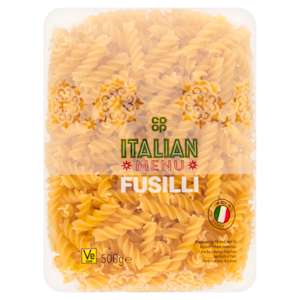 Co-op Fusilli Pasta Twists 500g Co-op Fusilli Pasta Twists 500g