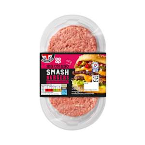 Co-op British Smash Burger 320g Co-op British Smash Burger 320g