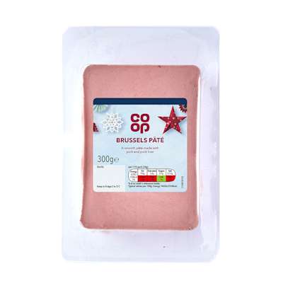 Co-op Brussels Pate 300g Co-op Brussels Pate 300g