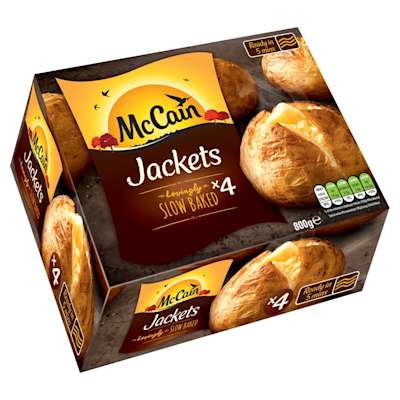 McCain Jacket Potato 4pk McCain Jacket Potato 4pk
