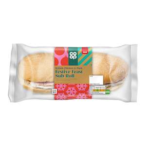 Co-op Christmas Sub Roll Co-op Christmas Sub Roll
