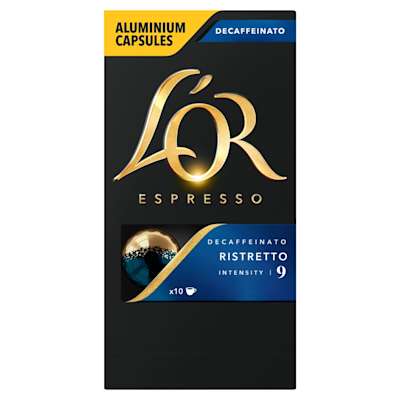 L'OR Decaf Nespresso Coffee Caps 10pk L'OR Decaf Nespresso Coffee Caps 10pk
