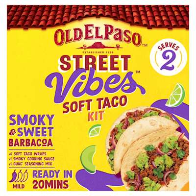 Old El Paso Street Vibes Barbacoa 255g Old El Paso Street Vibes Barbacoa 255g