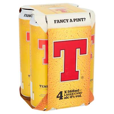 Tennents Cans 4x568ml Tennents Cans 4x568ml