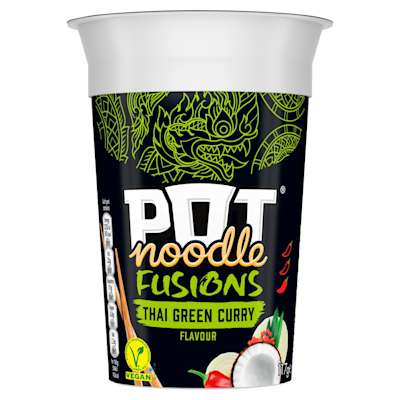 Pot Noodle Fusion Thai Green Curry 117g Pot Noodle Fusion Thai Green Curry 117g