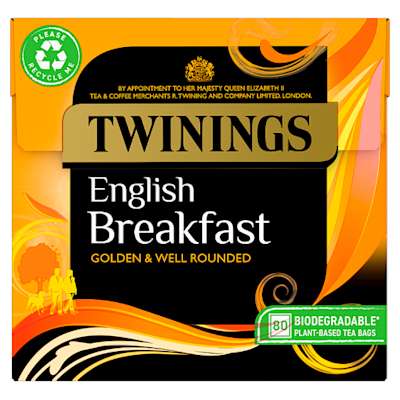 Twinings Black Tea English Breakfast 200g Twinings Black Tea English Breakfast 200g