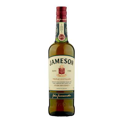 Jameson Triple Distilled Irish Whiskey 70cl Jameson Triple Distilled Irish Whiskey 70cl