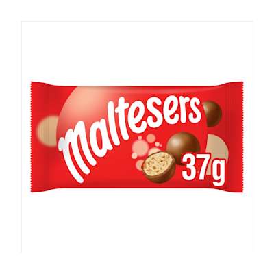 Maltesers Milk Chocolate & Honeycomb Snack Bag 37g Maltesers Milk Chocolate & Honeycomb Snack Bag 37g