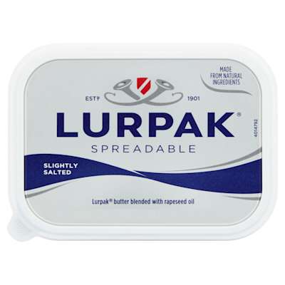 Lurpak Spreadable Slightly Salted 500g Lurpak Spreadable Slightly Salted 500g