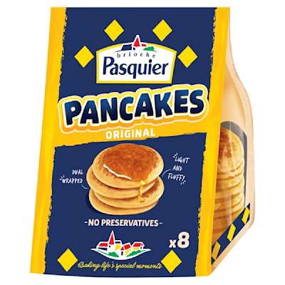 Brioche Pasquier Pancakes 8pk Brioche Pasquier Pancakes 8pk