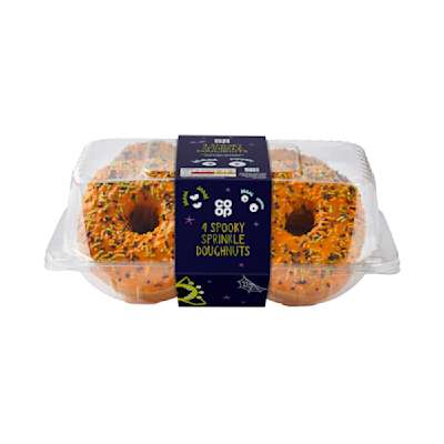 Spooky Sprinkle Doughnuts 4 Pack Spooky Sprinkle Doughnuts 4 Pack