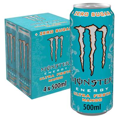 Monster Energy Ultra Fiesta 4x500ml Monster Energy Ultra Fiesta 4x500ml
