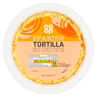 Co-op Spanish Tortilla 250g Co-op Spanish Tortilla 250g