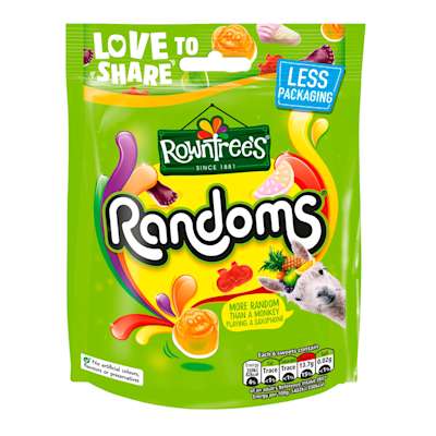 Rowntree’s Randoms Sharing Bag 150g Rowntree’s Randoms Sharing Bag 150g