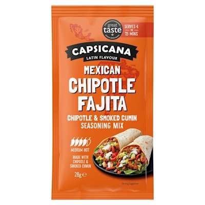Capsicana Mexican Chipotle Fajita Cumin Seasoning Mix 28g Capsicana Mexican Chipotle Fajita Cumin Seasoning Mix 28g