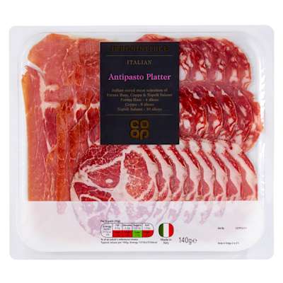 Co-op Irresistible Italian Selection 140g Co-op Irresistible Italian Selection 140g