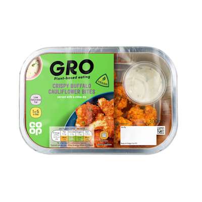 GRO Buffalo Cauliflower Wings 300g GRO Buffalo Cauliflower Wings 300g
