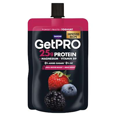 Getpro Forest Fruits Yoghurt Pouch 200g Getpro Forest Fruits Yoghurt Pouch 200g